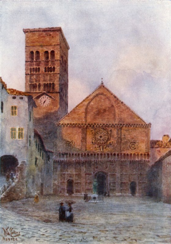 Assis. A Catedral (cor litho) de William Wiehe Collins