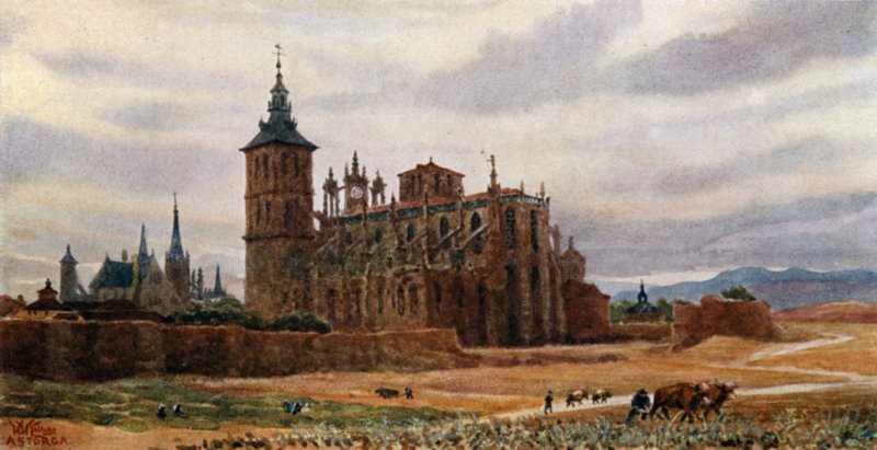 Astorga (cor litho) de William Wiehe Collins