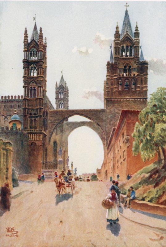 Palermo. A Catedral (cor litho) de William Wiehe Collins