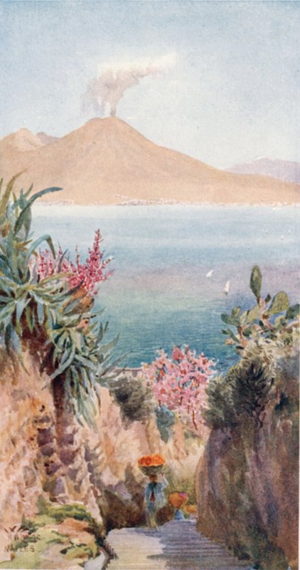 Posillipo. A Baía de Nápoles de (lito a cores) de William Wiehe Collins