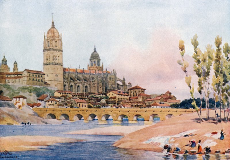 Salamanca (cor litho) de William Wiehe Collins