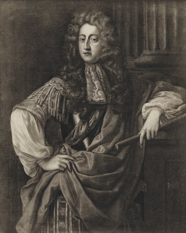 Príncipe Jorge da Dinamarca (litho) de William Wissing or Wissmig