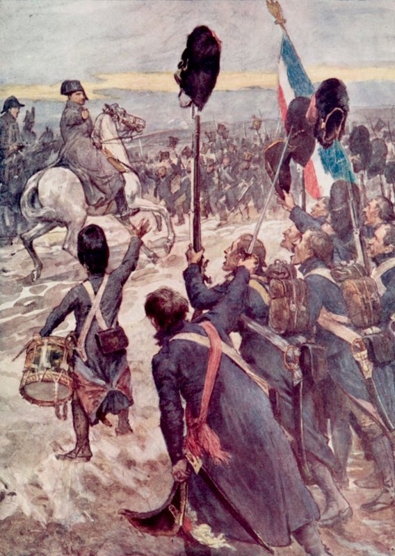 Napoleão em Austerlitz de William after Rainey