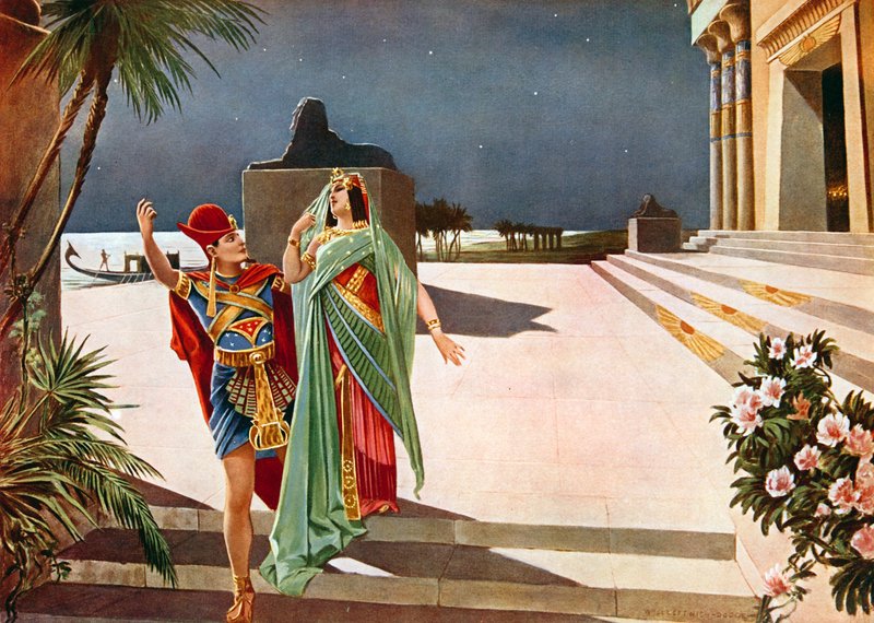 Aida, ato III de William de Leftwich Dodge