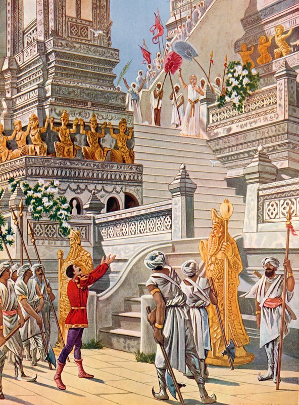 L&39;Africane, cena IV do ato iii de William de Leftwich Dodge