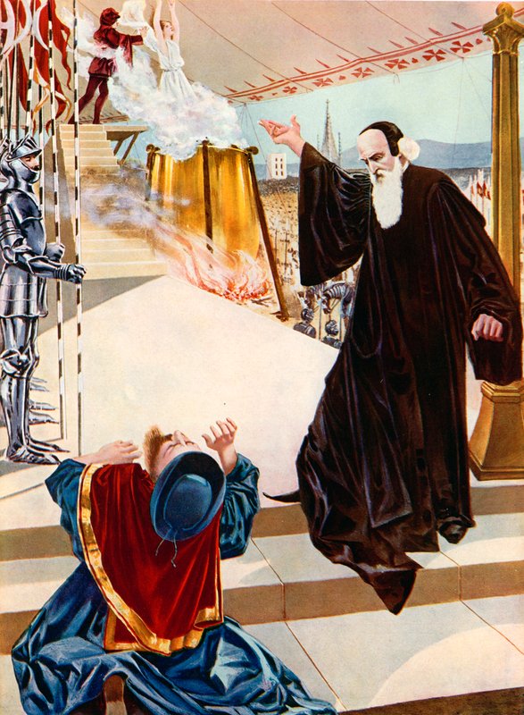 A judia, último ato e cena de William de Leftwich Dodge