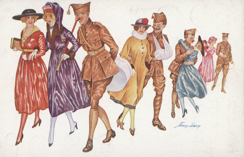 Meninas, sair, soldados de Xavier Sager
