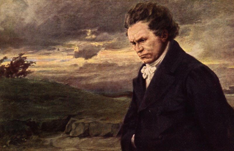 Beethoven, andando de after German School