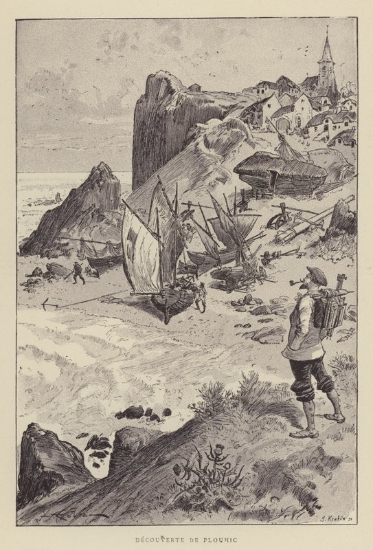 Descobrir Plouhic de after Albert Robida