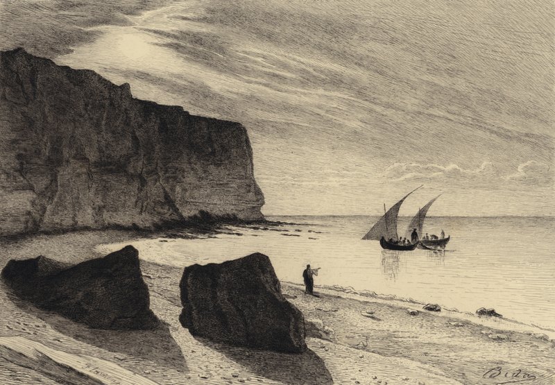 O projecto milagroso de peixes de after Albert Robida