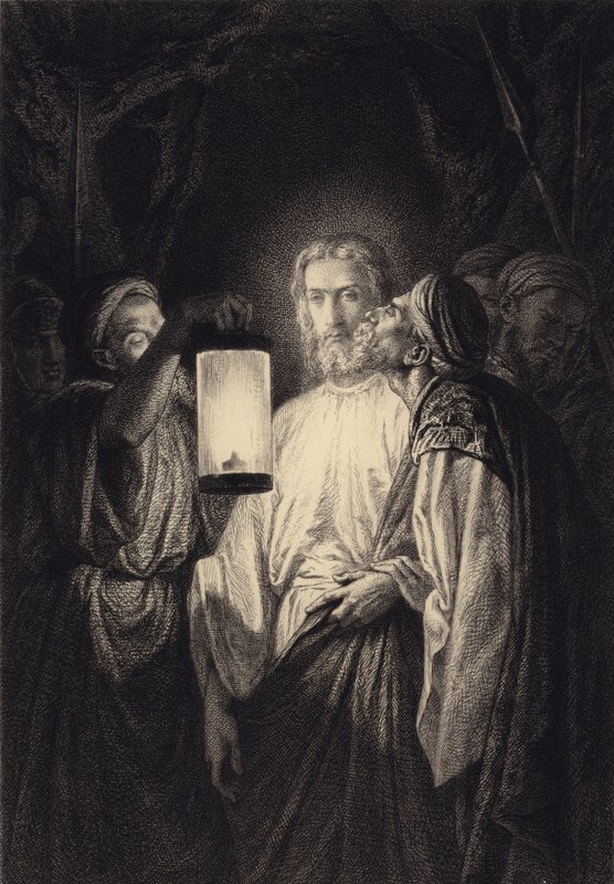 A traição de Judas de after Albert Robida