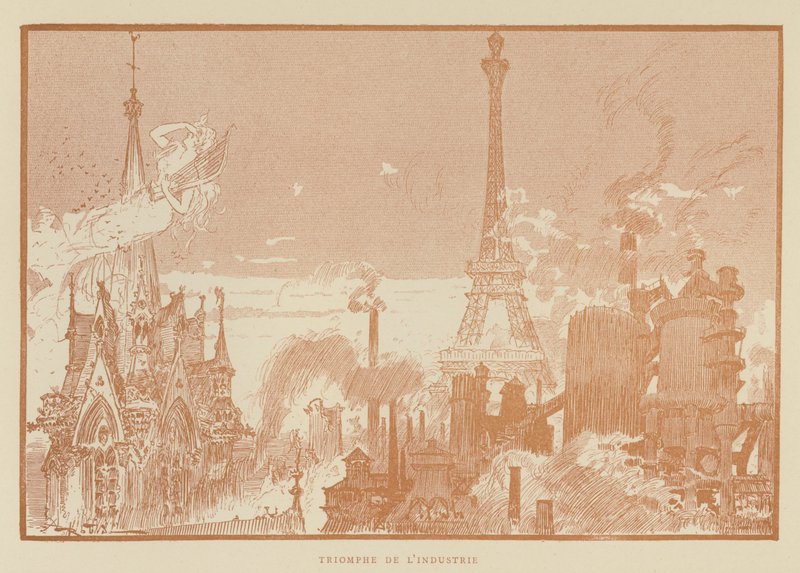 Triomphe De LIndustrie de after Albert Robida