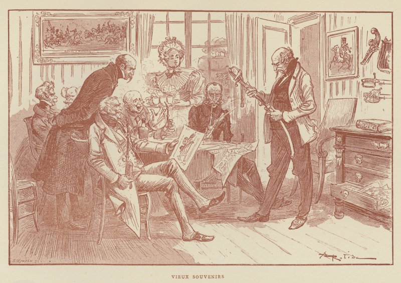 Memórias Antigas de after Albert Robida