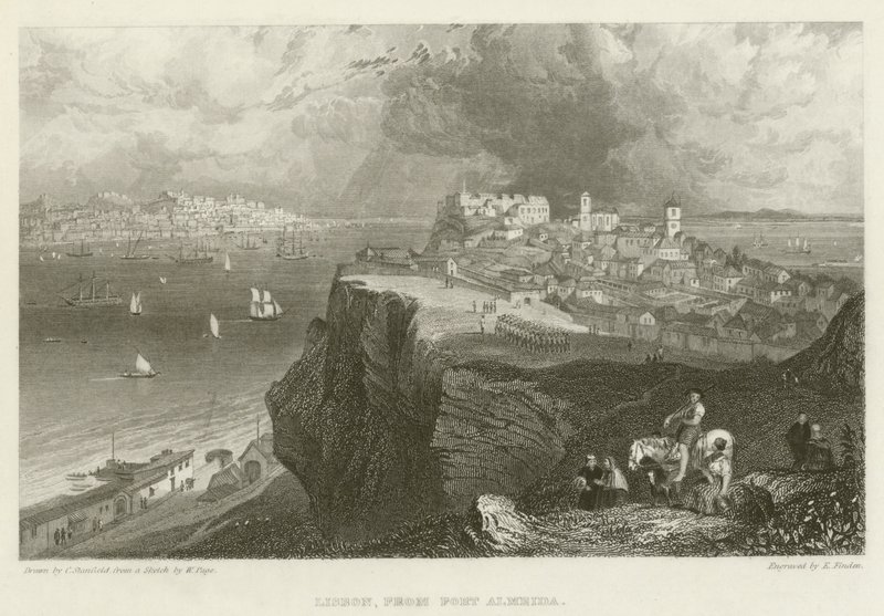 Lisboa, de Fort Almeida de after C. Stanfield