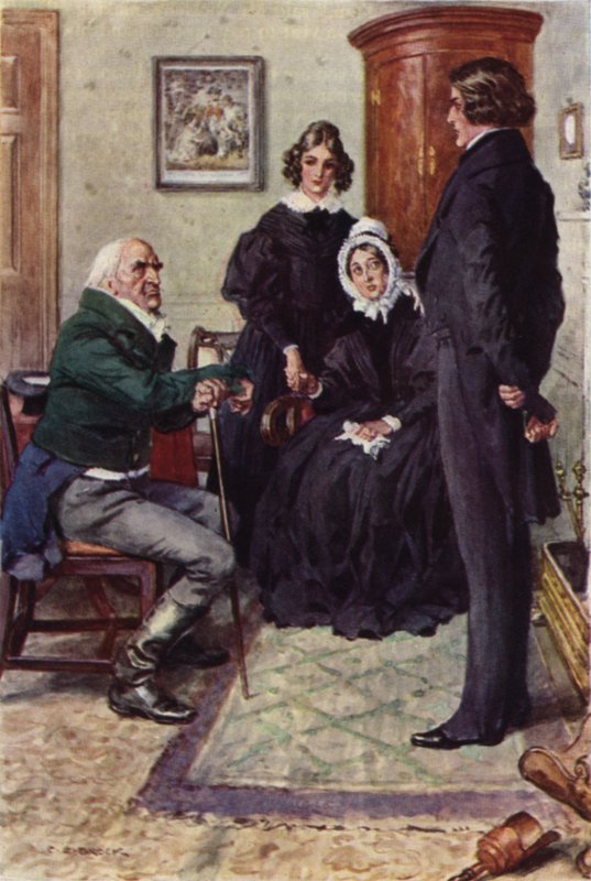 Ilustração para Nicholas Nickleby de after Charles Edmund Brock