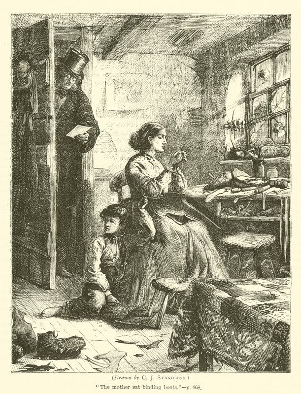 Sapateiro feminino de after Charles J. Staniland