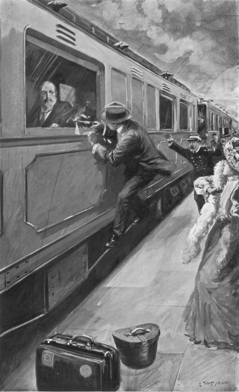 Ataque de Sipidos ao rei Eduardo em Bruxelas, 4 de abril de 1900 de after Charles Mills Sheldon