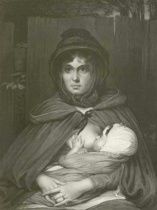 A mãe Gipsey de after David Wilkie