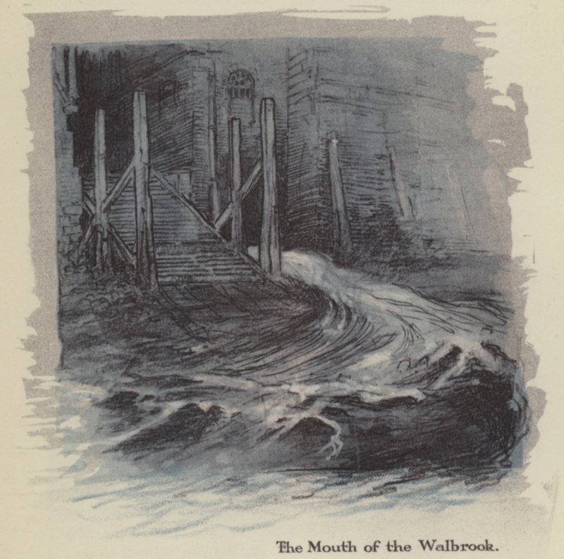 A boca do Walbrook de after Donald Maxwell