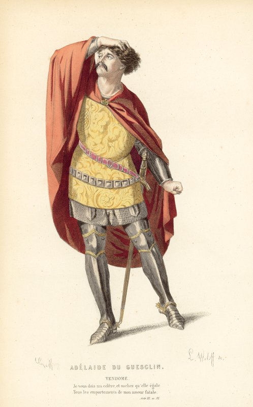 Adelaide Du Guesclin, Vendome de after Edmond A.F. Geffroy