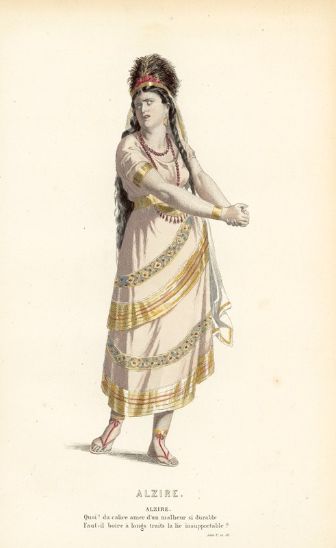 Alzire de after Edmond A.F. Geffroy