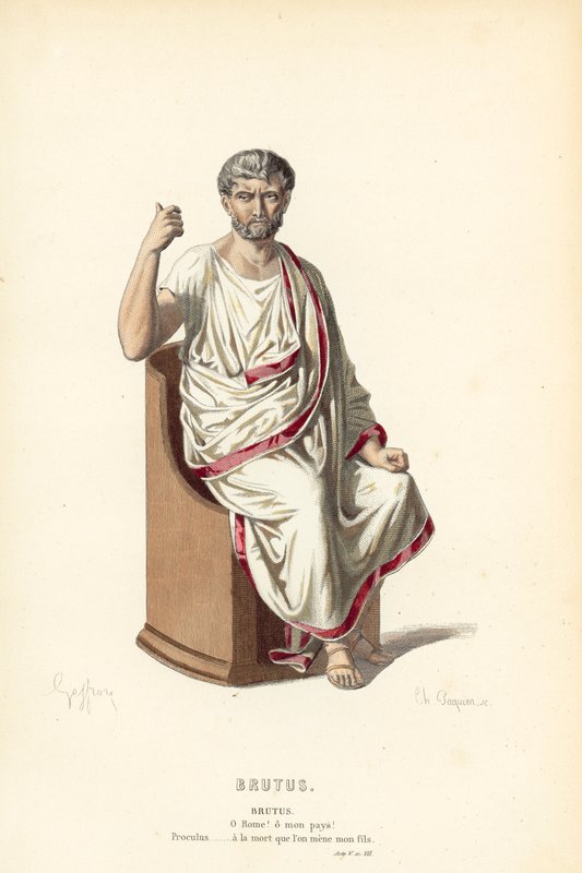 Brutus de after Edmond A.F. Geffroy