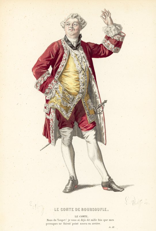 Conde De Boursoufle de after Edmond A.F. Geffroy