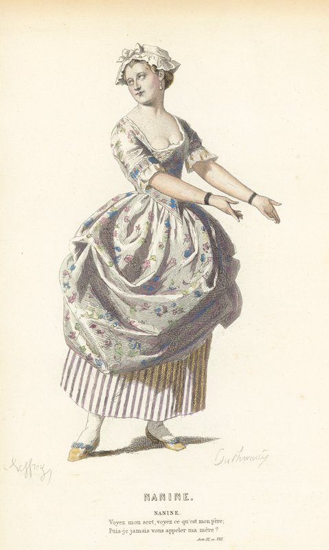 Nanine de after Edmond A.F. Geffroy
