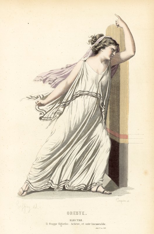 Oreste, Electre de after Edmond A.F. Geffroy