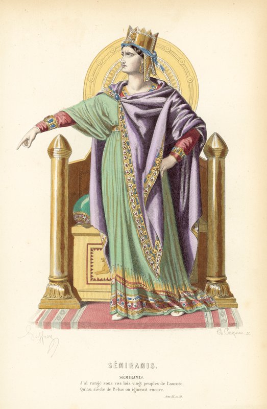 Semíramis de after Edmond A.F. Geffroy