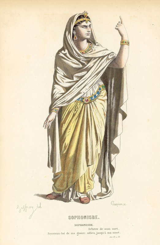 Sophonisbe de after Edmond A.F. Geffroy