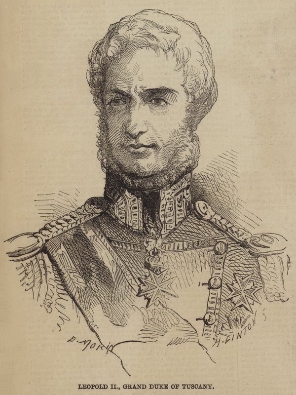 Leopoldo II, grão-duque da Toscana de after Edmond Morin