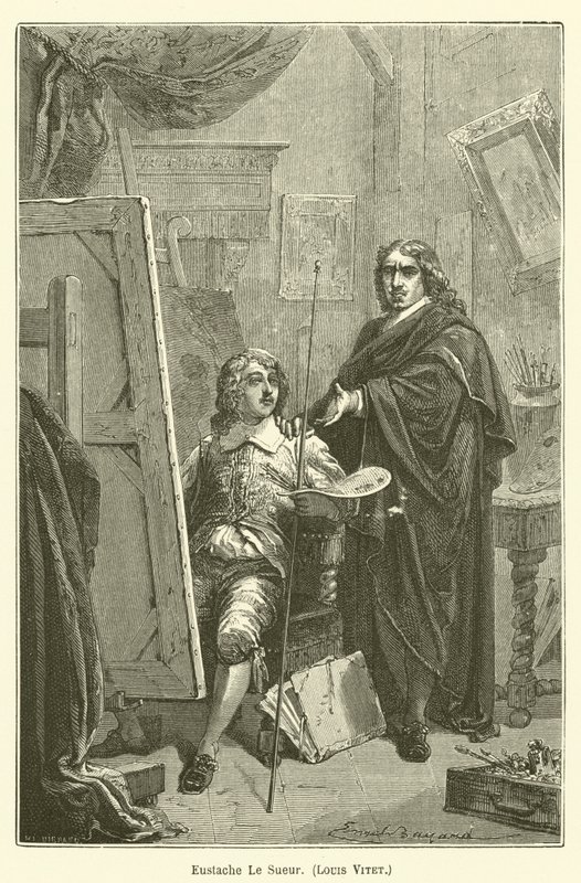 Eustache Le Sueur, Louis Vitet de after Emile Antoine Bayard