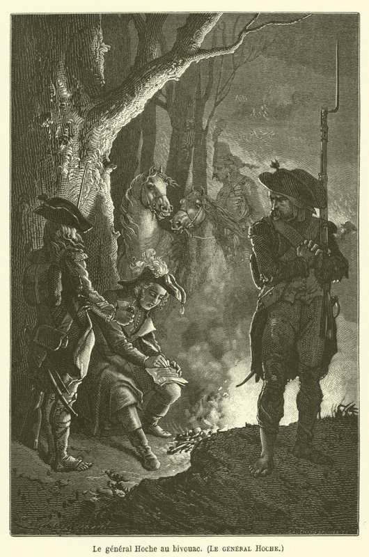 General Hoche no acampamento, General Hoche de after Emile Antoine Bayard
