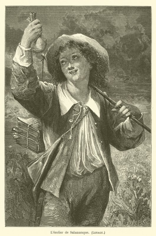Lecoleiro de Salamanca, Lesage de after Emile Antoine Bayard