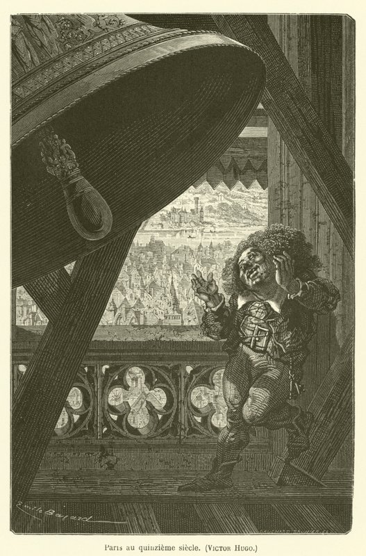 Paris no século XV, Victor Hugo de after Emile Antoine Bayard