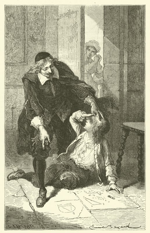A infância de Blaise Pascal de after Emile Antoine Bayard