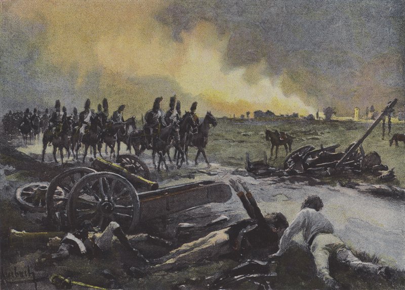 Consequências da Batalha de Marengo de after Felicien baron de Myrbach Rheinfeld