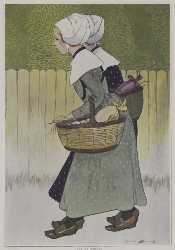 Ovos de páscoa de after Firmin Bouisset