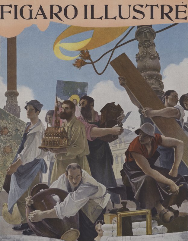 Exposição Universal de 1900 de after Francois Flameng