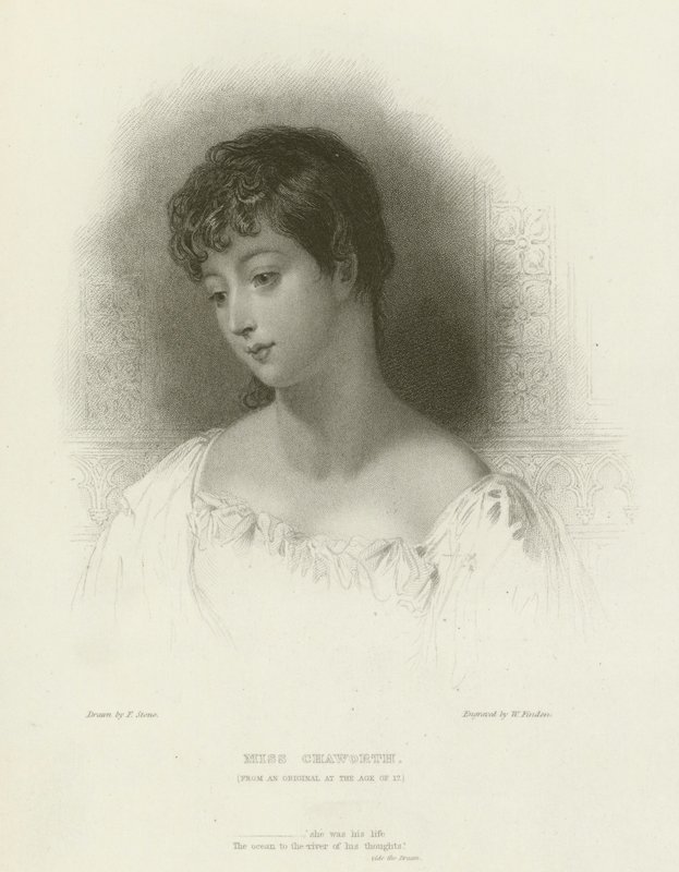 Miss Chaworth de after Frank Stone