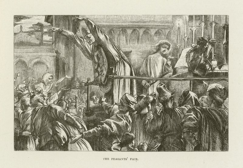 Ilustração para Romola por George Eliot de after Frederic Leighton