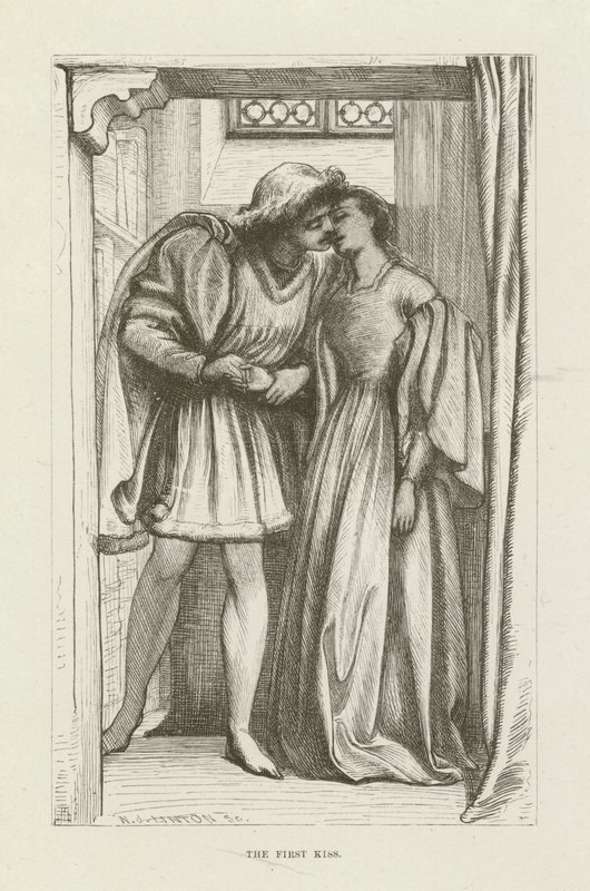 Ilustração para Romola por George Eliot de after Frederic Leighton
