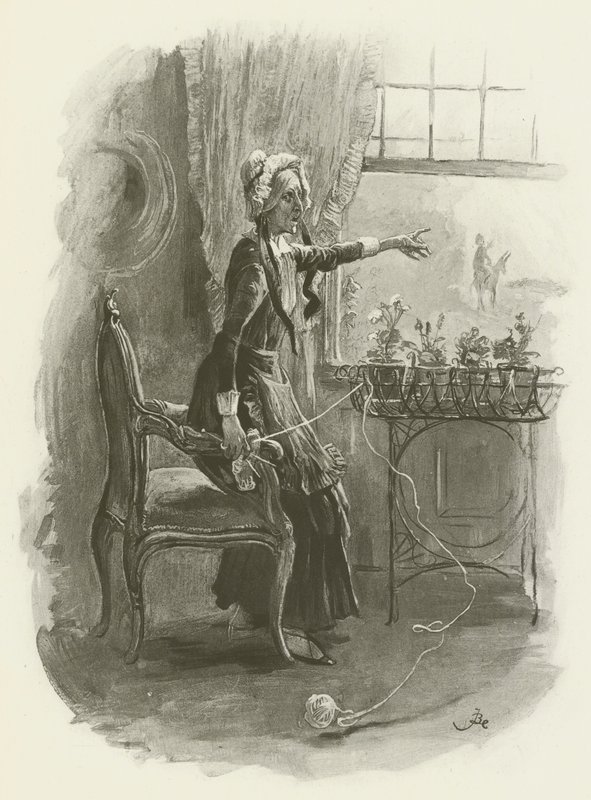 Senhorita Betsy Trotwood de after Frederick Barnard