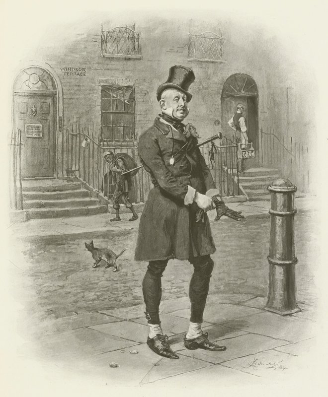 Sr. Micawber de after Frederick Barnard