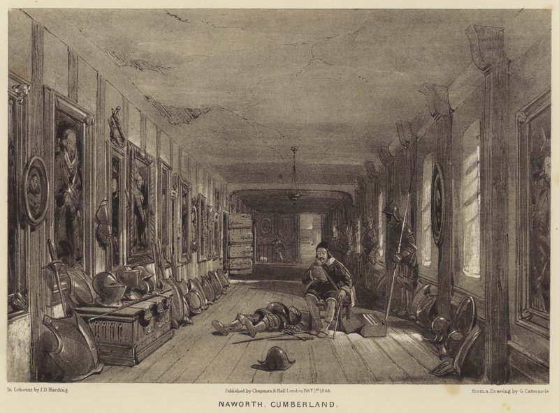 Naworth, Cumberland de after George Cattermole