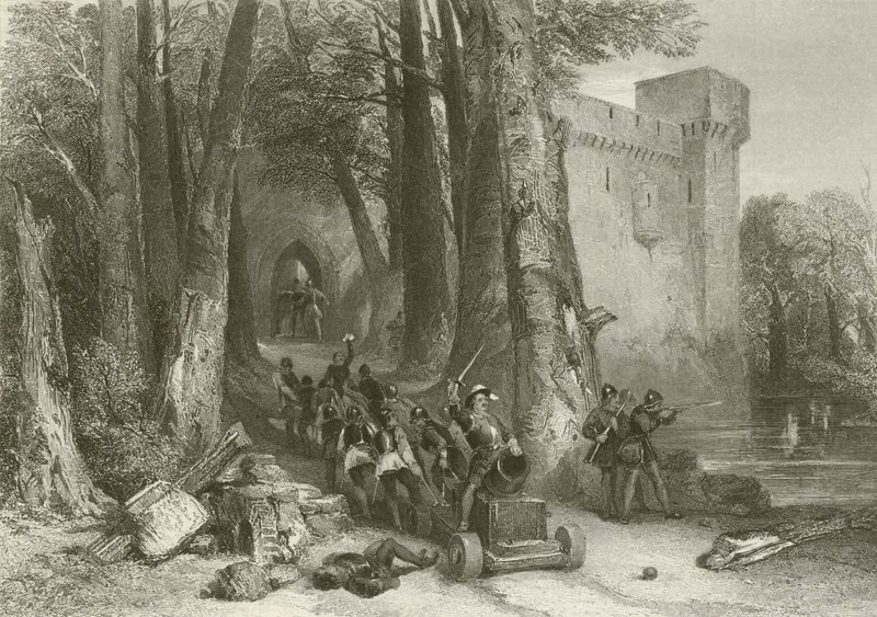 Sortie de Lathom House de after George Cattermole