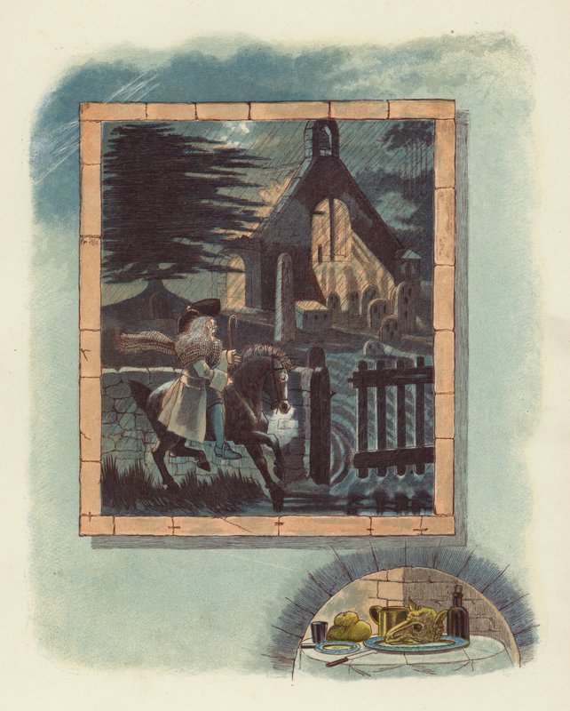 Ilustração para Tam OShanter por Robert Burns de after George Cruikshank