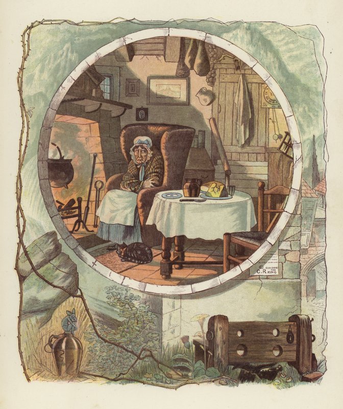 Ilustração para Tam OShanter por Robert Burns de after George Cruikshank