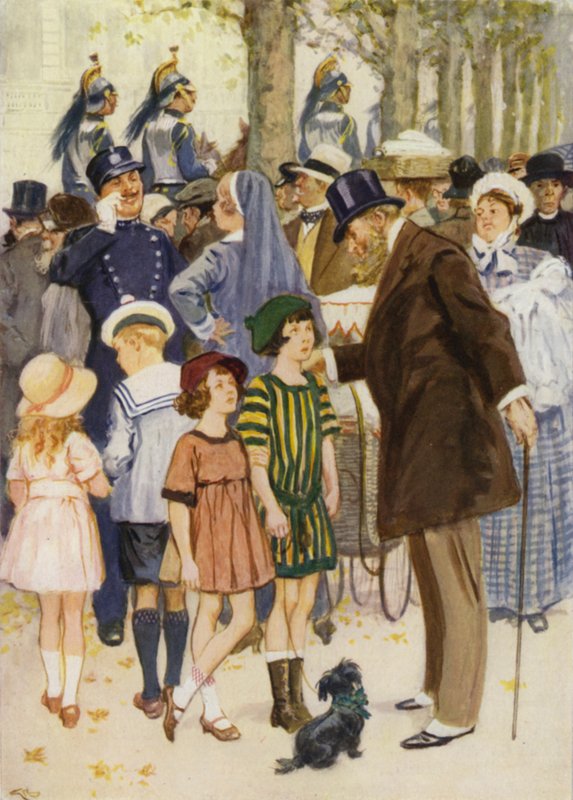 Uma rua em Paris de after Gordon Frederick Browne